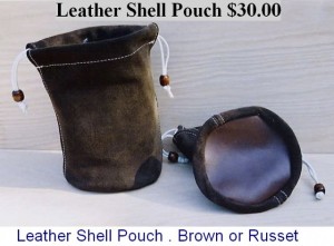 Leather Shell Pouch