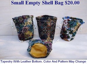 Small Empty Shell Bag